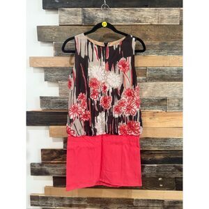 RED VALENTINO Floral Pattern DRESS Size IT 44 - US M